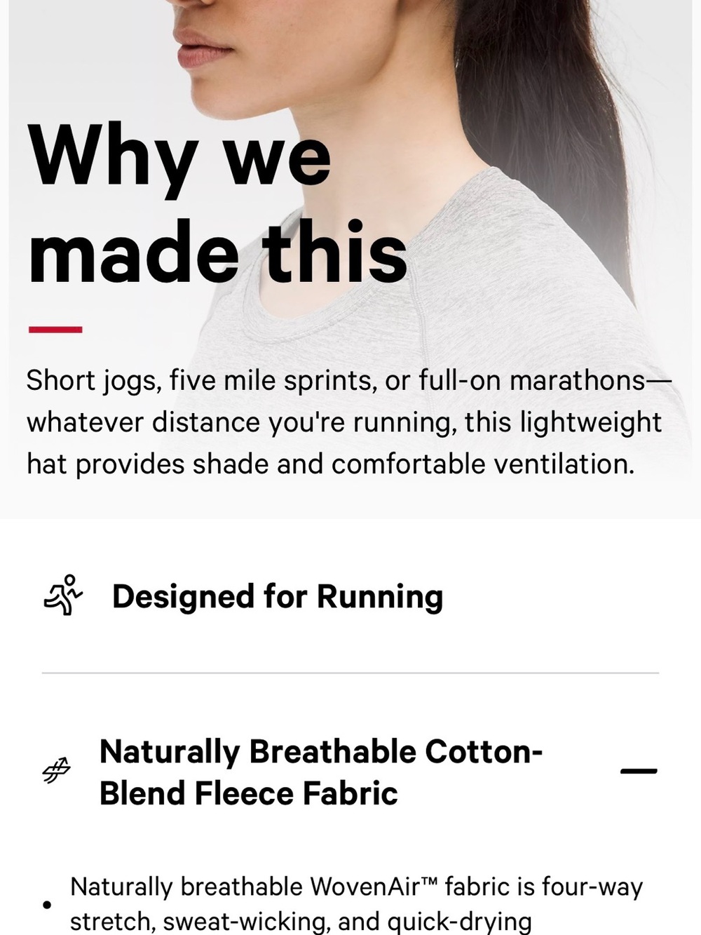 Lululemon Fast and Free Run Hat WovenAir Running Hat Cap Size S/M - Picture 2 of 7